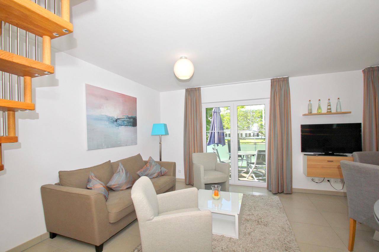 Strandnahe Fewo Mit Balkon, Gratis Nutzung Vom Ahoi Erlebnisbad Und Sauna In Sellin - Rex Rugia Fewo 30-6 Lobbe Exterior foto